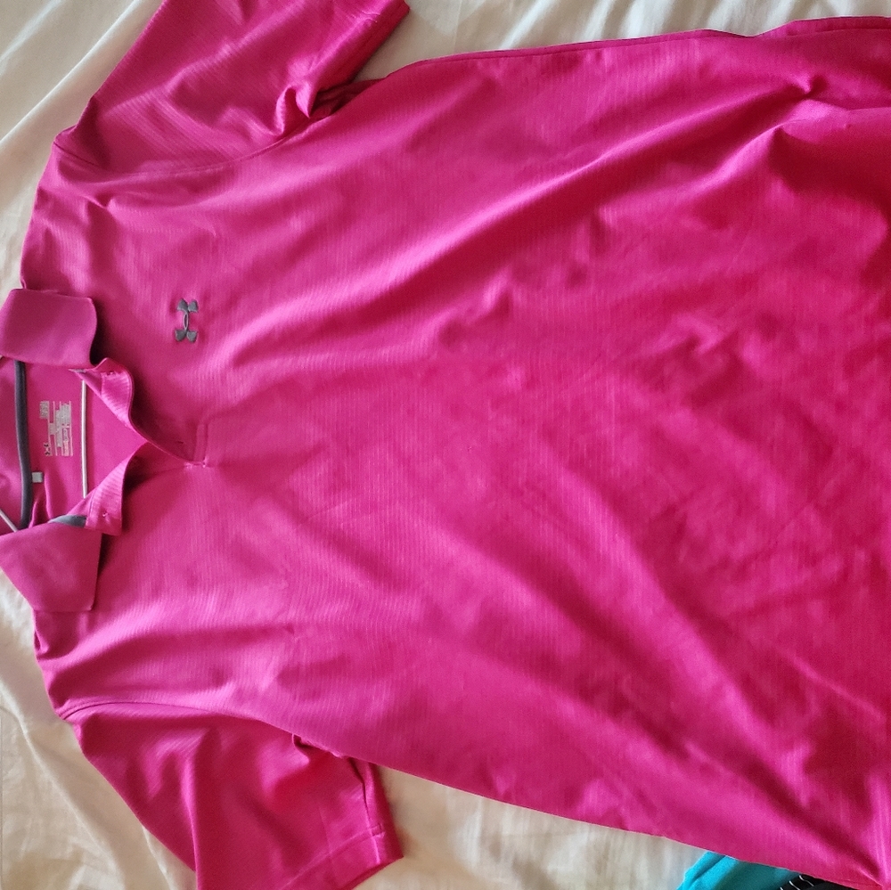 Under armour golf polo